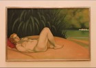 strasbourg180822 292  Femme nue dormant au bord de l&#39;eau (Félix Vallotton)