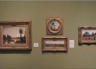 strasbourg180822 439  L&#39;Etang de Ville d&#39;Avray - Paysage du matin - Paysage du Morvan - Orléans, vue prise d&#39;une fenêtre en regardant la Tour Sainte-Paterne (Camille Corot)